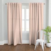 coral mint gold herringbone small scale