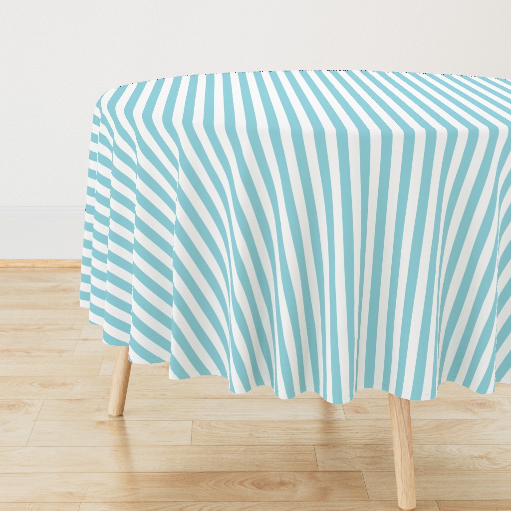 Sky Blue Wide Stripe