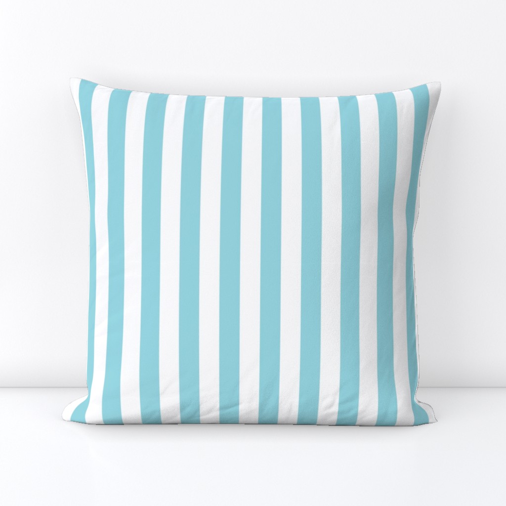 Sky Blue Wide Stripe