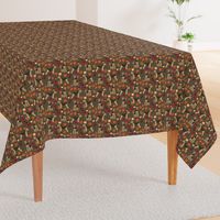 Airedale Terrier autumn dog breed fabric brown