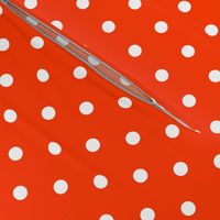 Orange-Pop-and-White-Polka-Dots