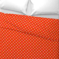 Orange-Pop-and-White-Polka-Dots