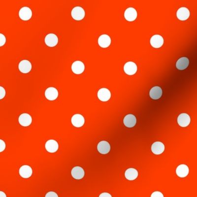 Orange-Pop-and-White-Polka-Dots