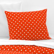 Orange-Pop-and-White-Polka-Dots