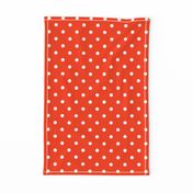 Orange-Pop-and-White-Polka-Dots