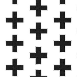 Swiss Cross with Stitch