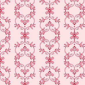 double flourish - pink