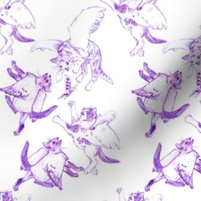 Owllykittens in purple