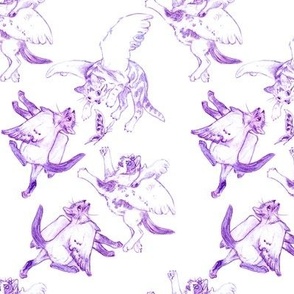 Owllykittens in purple