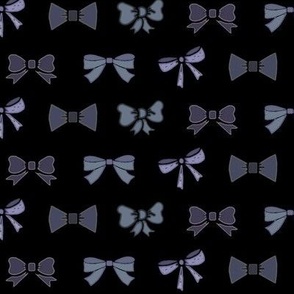 party bows /blue-black