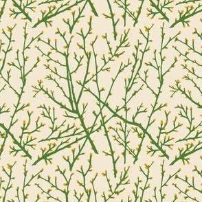 branchy - grass/sand/goldbud