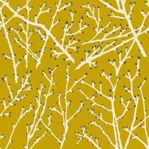 branchy - olive gold/sand/grey