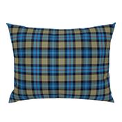 Mackenzie / Seaforth Highlander tartan, 7", muted colors