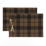 Brown tartan, 6"