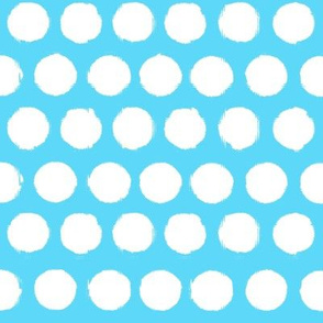 Painted Dots (Beachy Blue)