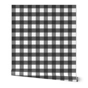 Black 1.5" Buffalo Plaid 