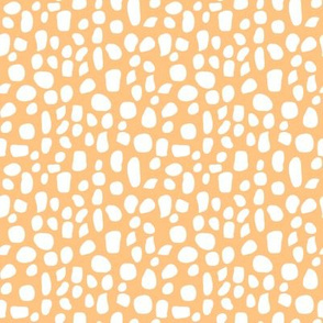 indy bloom design pebble stone_orange