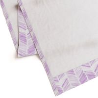 watercolor feather - lilac