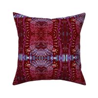 Western Tribal Native Pattern 1 Red