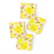 Strawberry Lemon Pattern- Larger Print