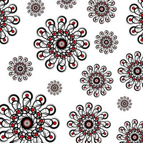 Black-n-Red_Rosette_Pattern