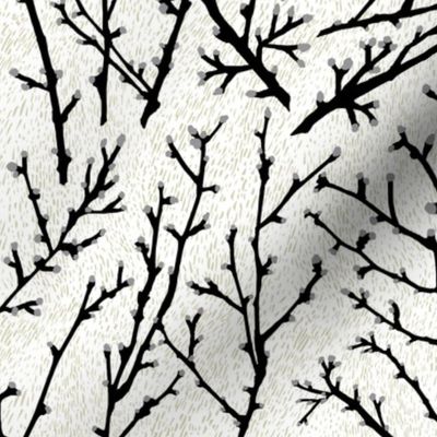 branchy - white/black/grey/foam bark