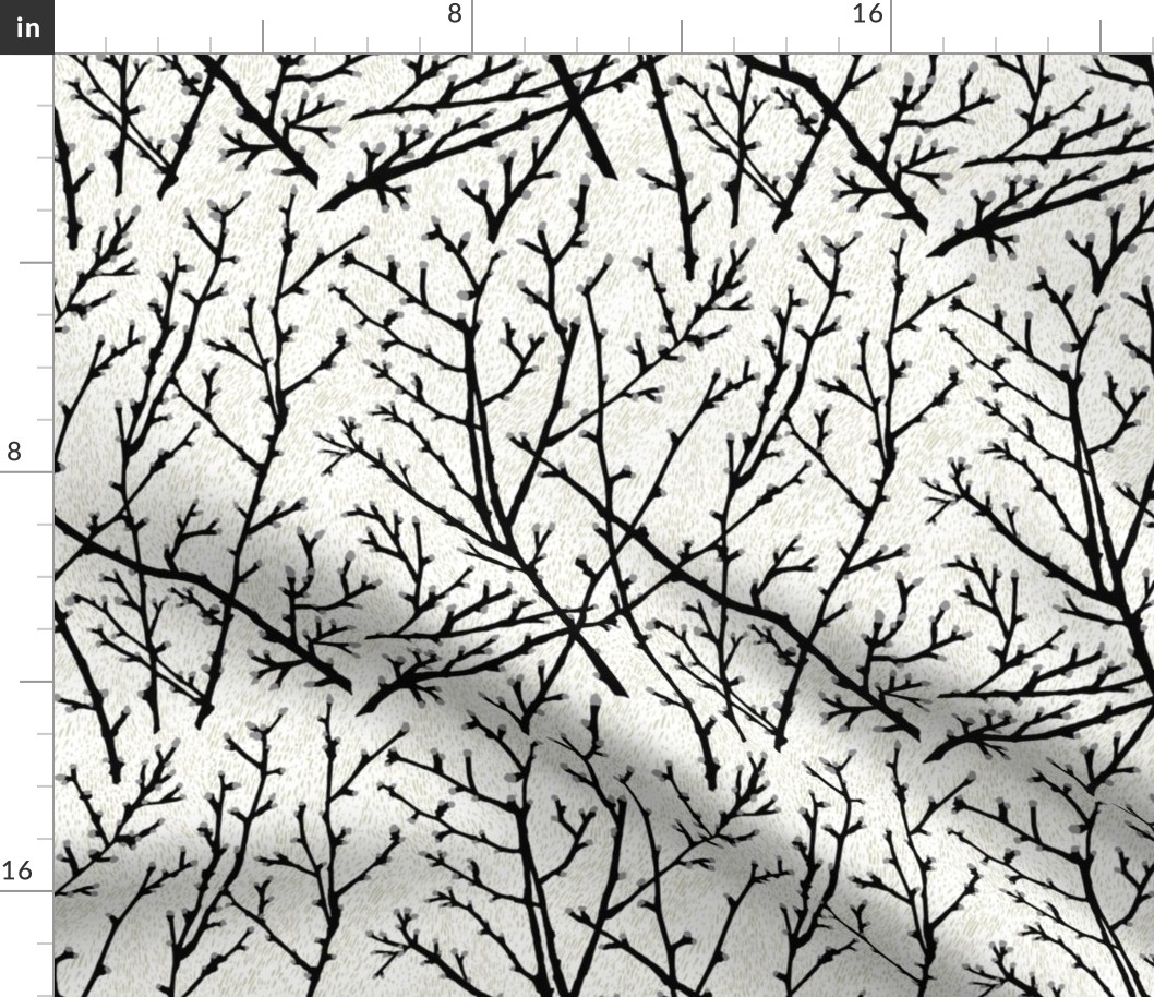 branchy - white/black/grey/foam bark