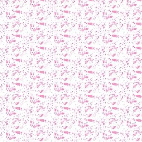 Pink Spots Flecks Grunge Watercolor Splatter_Miss Chiff Designs
