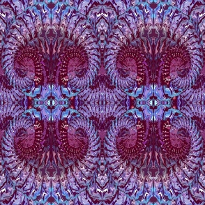 Western Tribal Native Pattern 3 Purple
