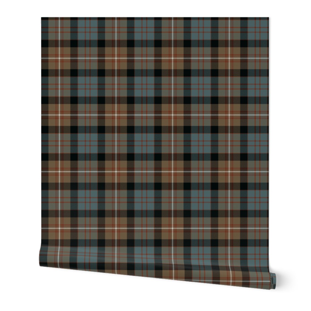 MacDonell of Glengarry tartan #2, weathered 7"