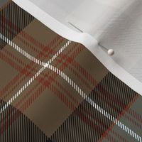 MacDonell of Glengarry tartan #2, weathered 7"