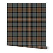 MacDonell of Glengarry tartan #2, weathered 6"