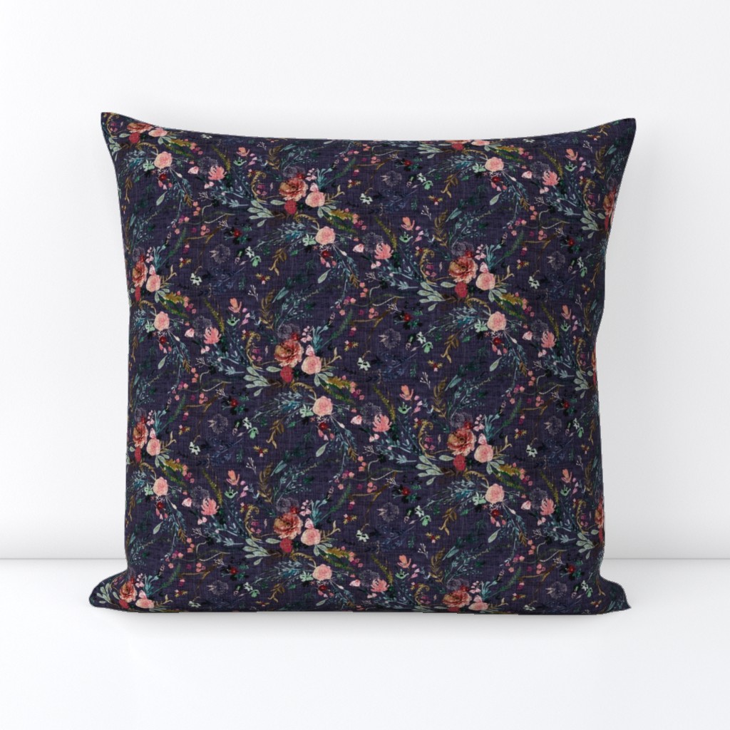 Fable Floral (grape) SMALL