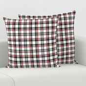 Fashion Plaid/ Black Grey Red - Med 