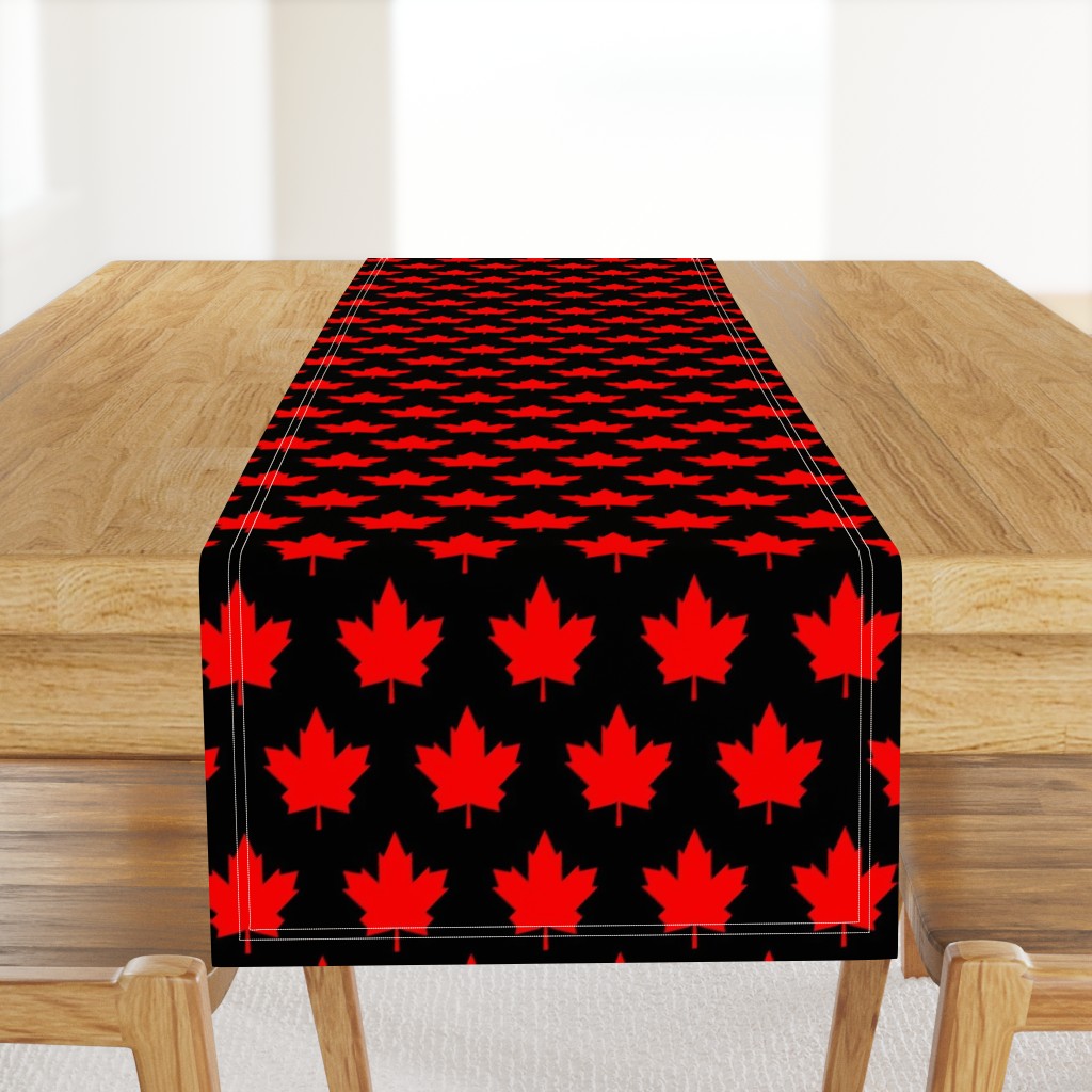 Black and Red Canada Day Small scale