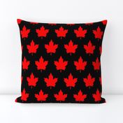 Black and Red Canada Day Small scale