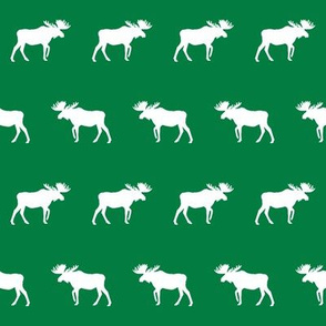 moose fabric baby nursery canada moose hunting hunter woodland green