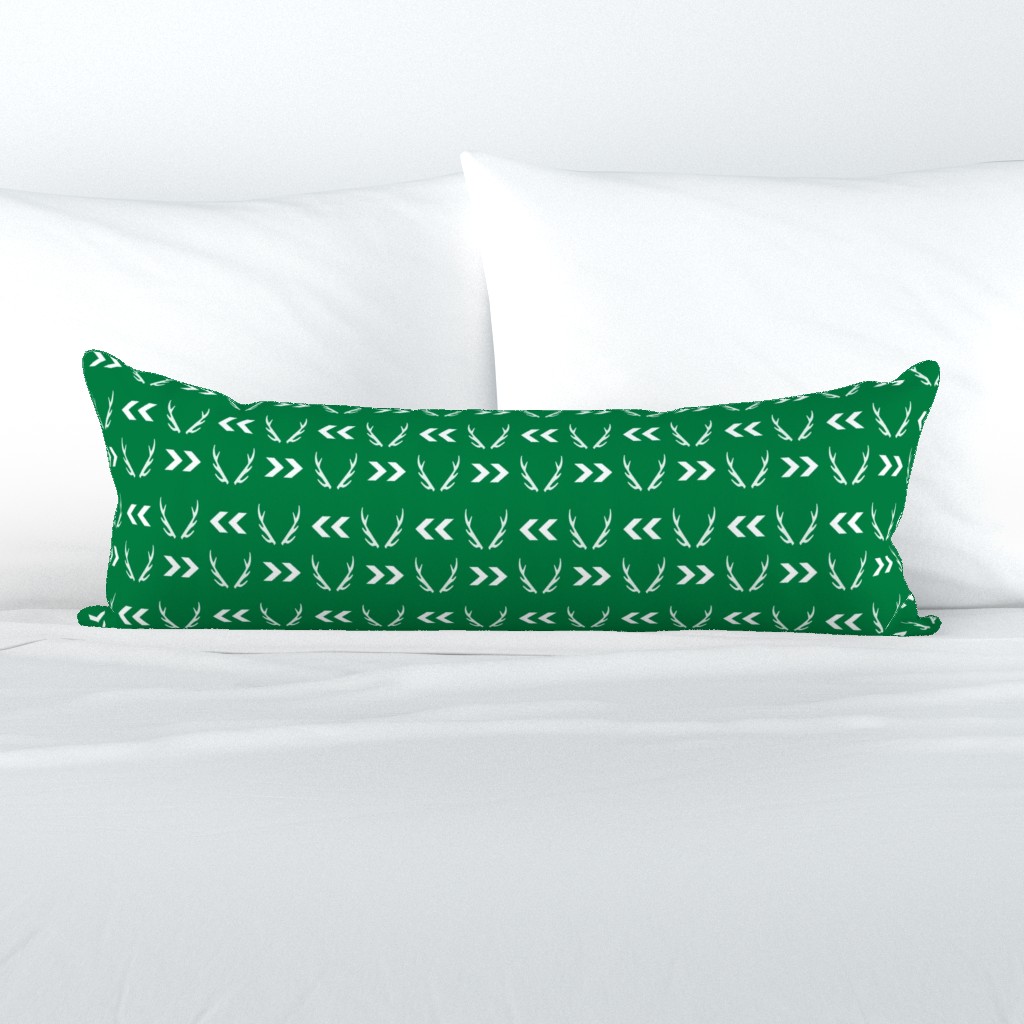 antler fabric green baby boy nursery design antlers chevrons design