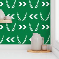 antler fabric green baby boy nursery design antlers chevrons design