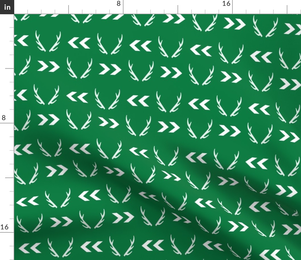 antler fabric green baby boy nursery design antlers chevrons design