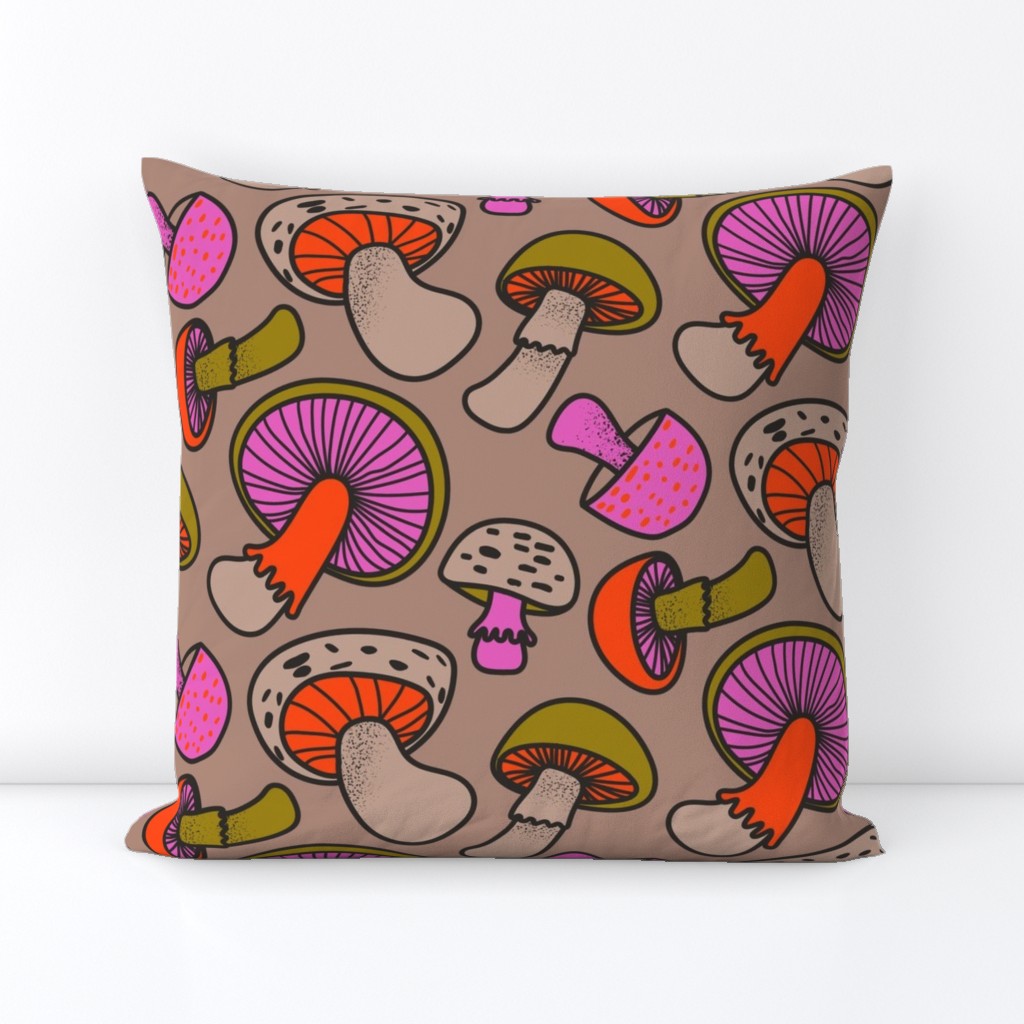 Retro Mushrooms