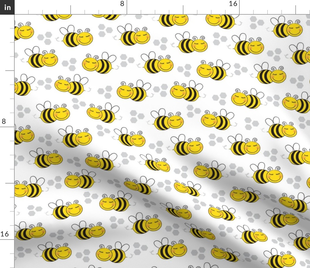 bees-with-hexagons