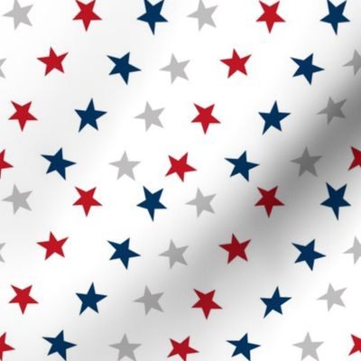 stars usa merica america fabric red white and blue 