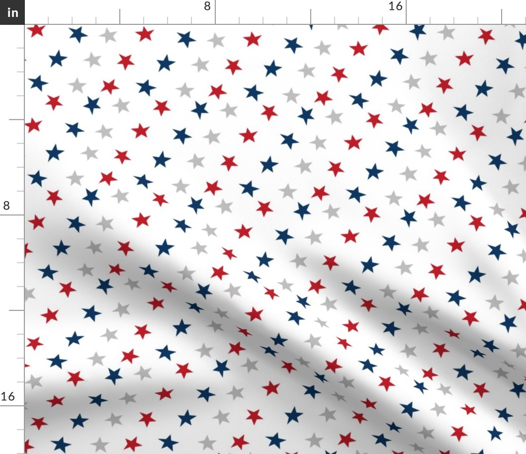 stars usa merica america fabric red white and blue 