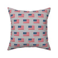 american flag fabric flag usa merica design patriotic july 4th fabric grey