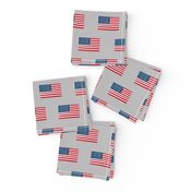 american flag fabric flag usa merica design patriotic july 4th fabric grey