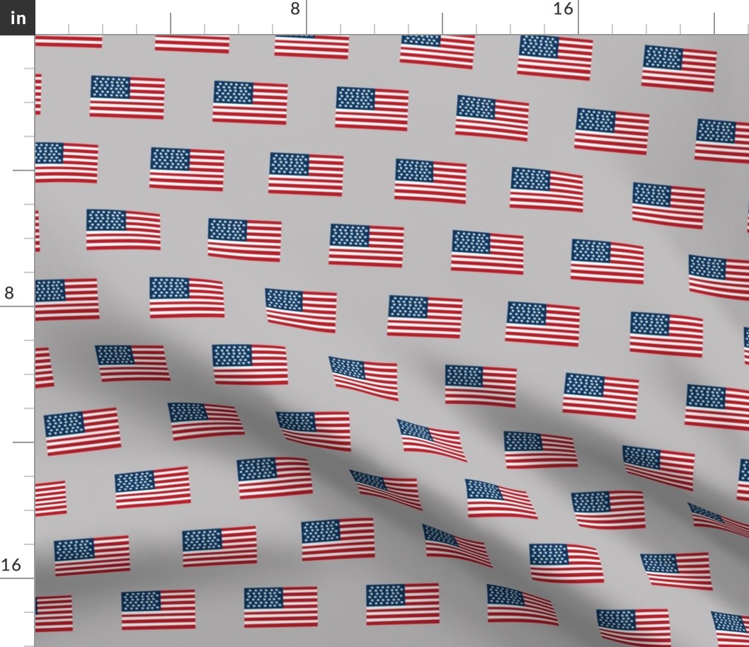 american flag fabric flag usa merica design patriotic july 4th fabric grey