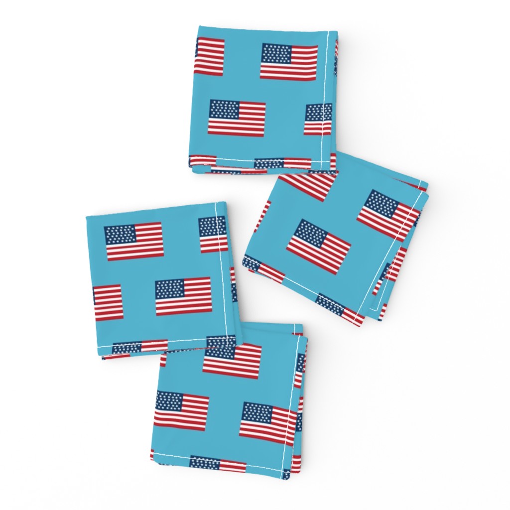 american flag fabric flag usa merica design patriotic july 4th fabric light blue