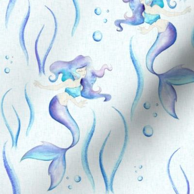 Under Sea Dance - Extra Vivid on Aqua