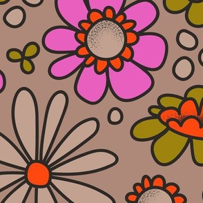 Retro Flowers